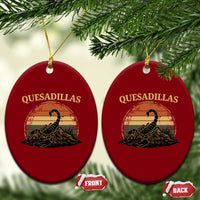 Quesadillas Scorpion Ceramic Ornament Southwestern Desert Food