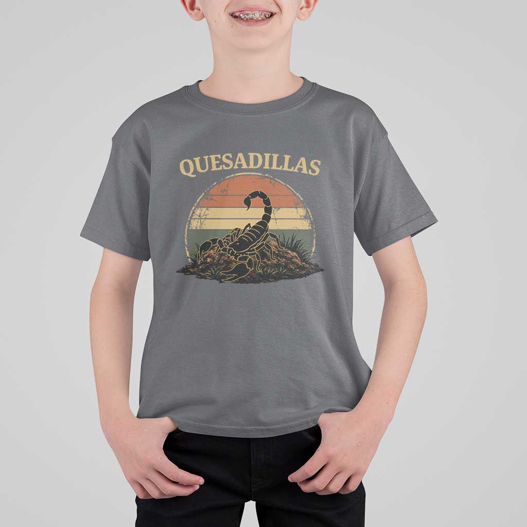 Quesadillas Scorpion T Shirt For Kid Southwestern Desert Food