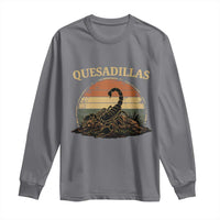 Quesadillas Scorpion Long Sleeve Shirt Southwestern Desert Food