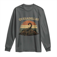 Quesadillas Scorpion Long Sleeve Shirt Southwestern Desert Food