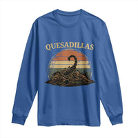 Quesadillas Scorpion Long Sleeve Shirt Southwestern Desert Food