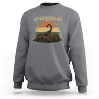 Quesadillas Scorpion Sweatshirt Southwestern Desert Food