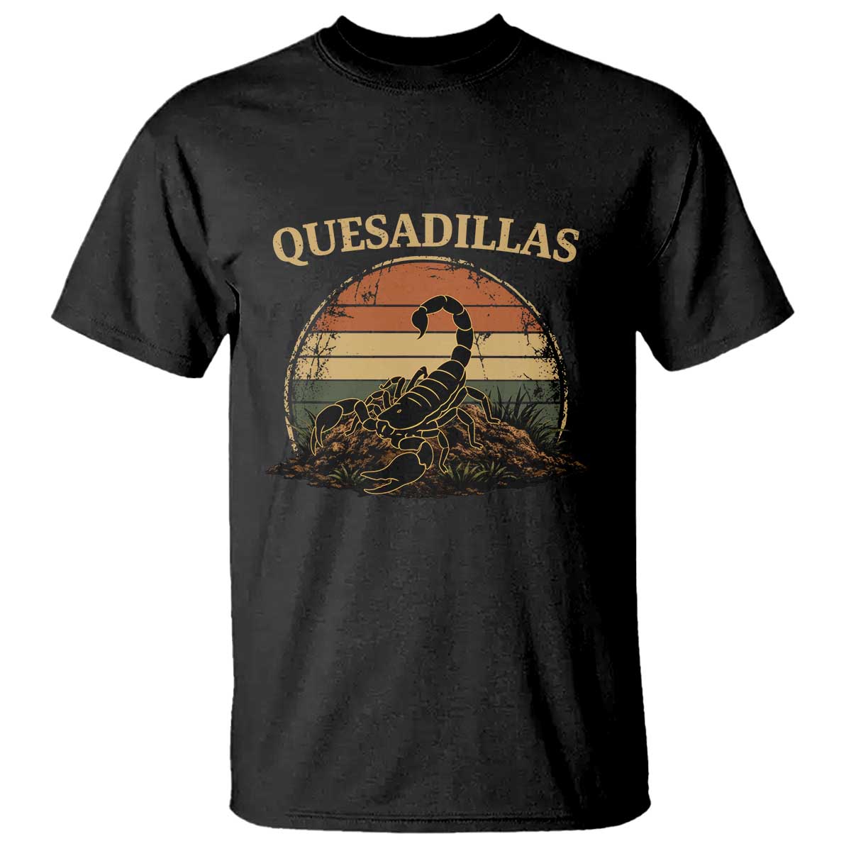 Quesadillas Scorpion T Shirt Southwestern Desert Food