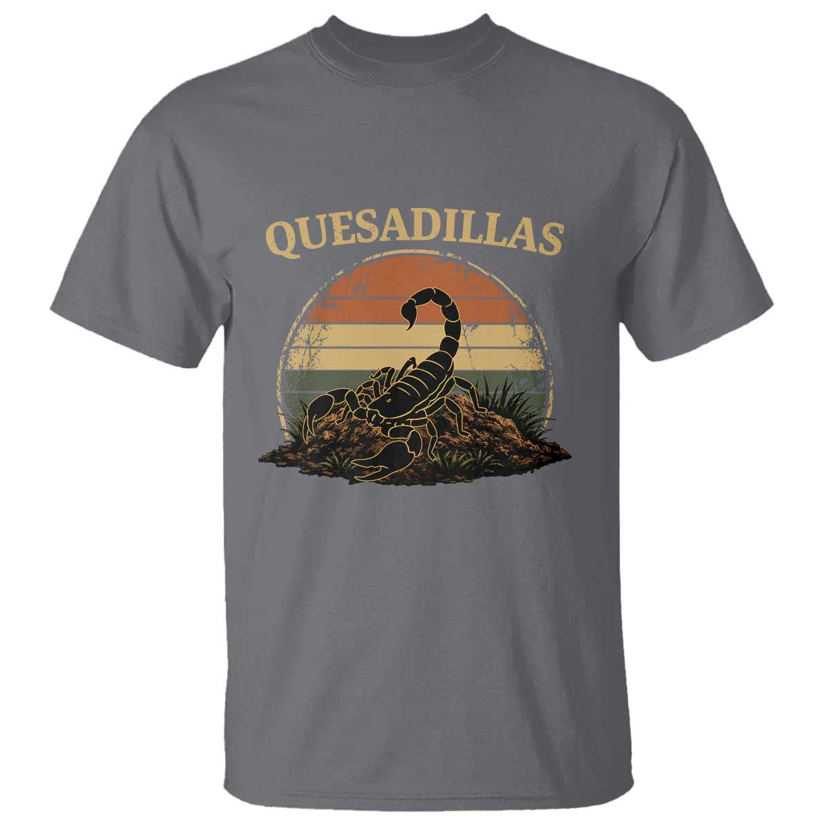 Quesadillas Scorpion T Shirt Southwestern Desert Food