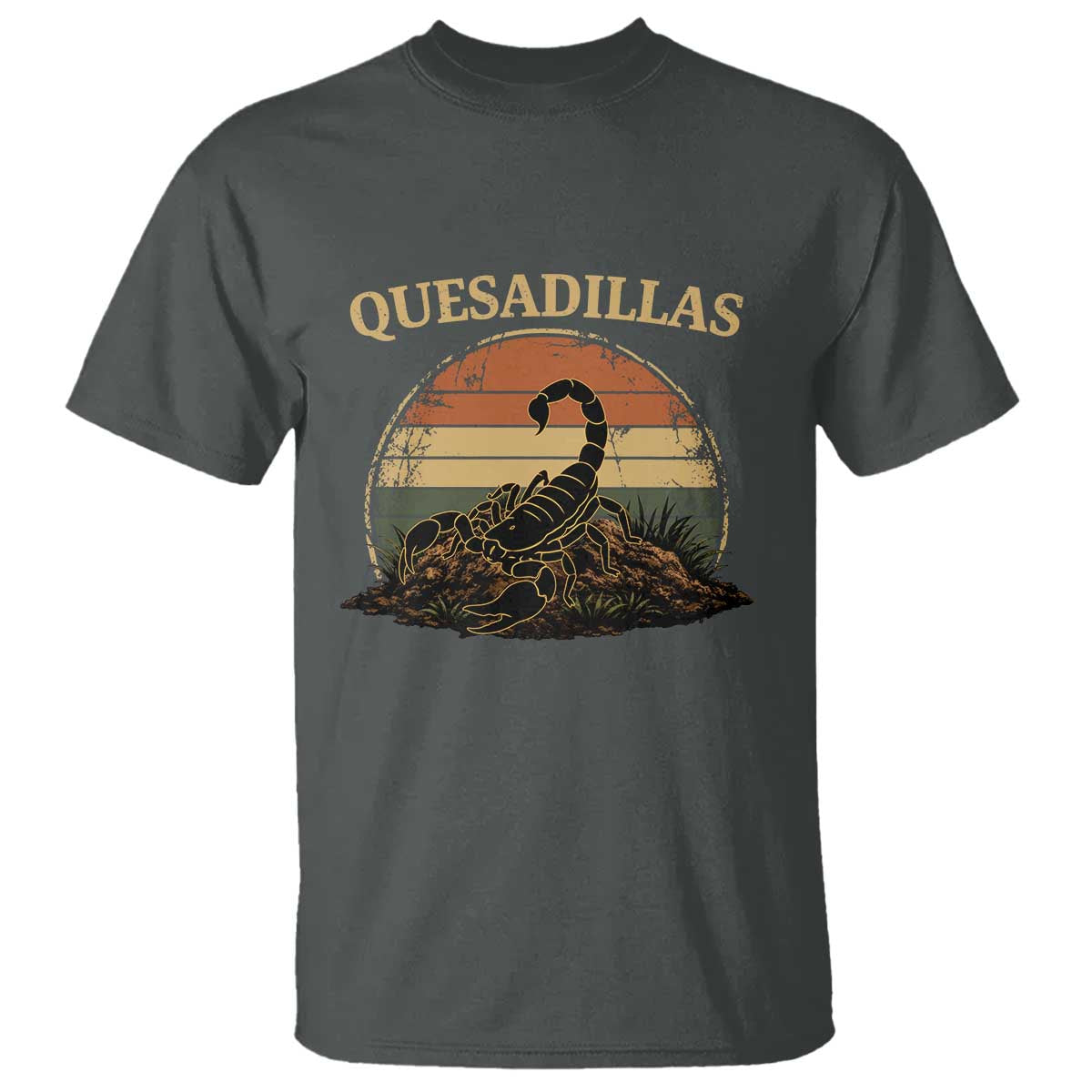 Quesadillas Scorpion T Shirt Southwestern Desert Food