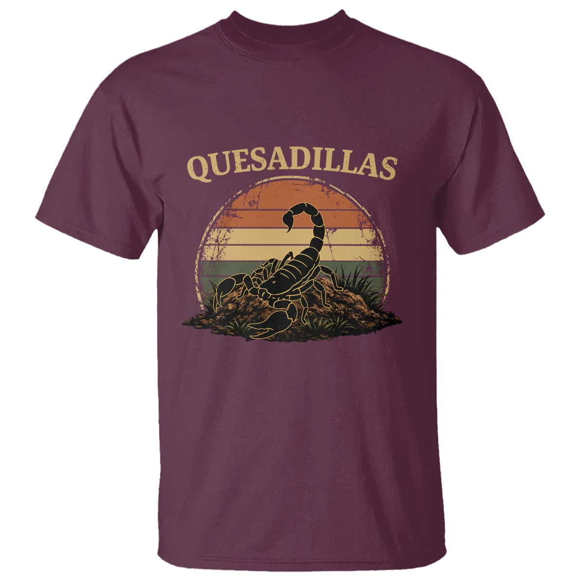 Quesadillas Scorpion T Shirt Southwestern Desert Food