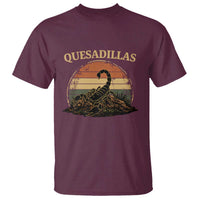 Quesadillas Scorpion T Shirt Southwestern Desert Food