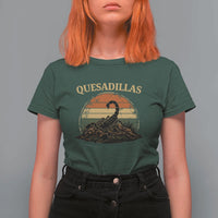 Quesadillas Scorpion T Shirt For Women Southwestern Desert Food