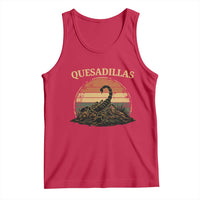 Quesadillas Scorpion Tank Top Southwestern Desert Food