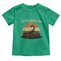 Quesadillas Scorpion Toddler T Shirt Southwestern Desert Food