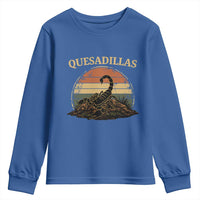 Quesadillas Scorpion Youth Sweatshirt Southwestern Desert Food