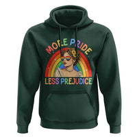 More Pride Less Prejudice Hoodie Pride Month LGBTQ Gay Lesbian