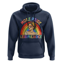 More Pride Less Prejudice Hoodie Pride Month LGBTQ Gay Lesbian
