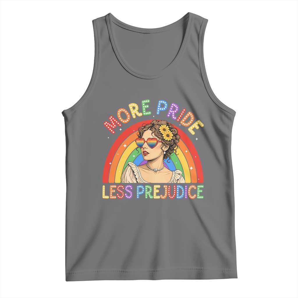 More Pride Less Prejudice Tank Top Pride Month LGBTQ Gay Lesbian