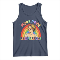 More Pride Less Prejudice Tank Top Pride Month LGBTQ Gay Lesbian
