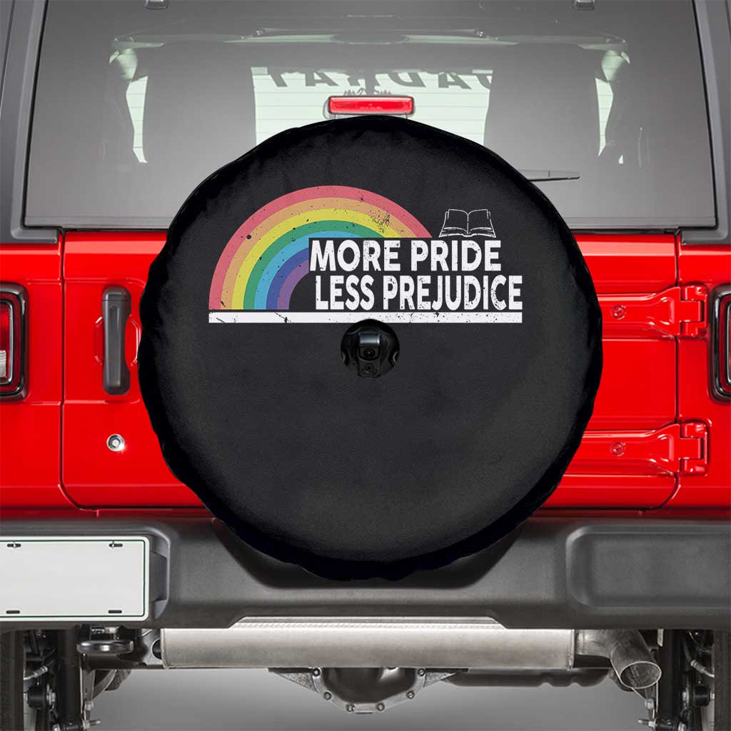 More Pride Less Prejudice Spare Tire Cover Pride Month LGBTQ