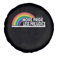More Pride Less Prejudice Spare Tire Cover Pride Month LGBTQ