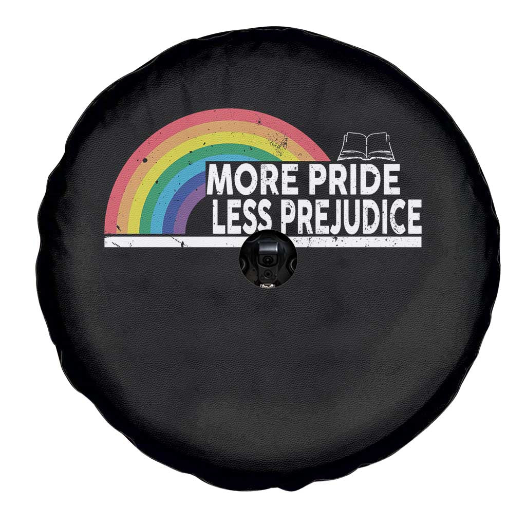 More Pride Less Prejudice Spare Tire Cover Pride Month LGBTQ