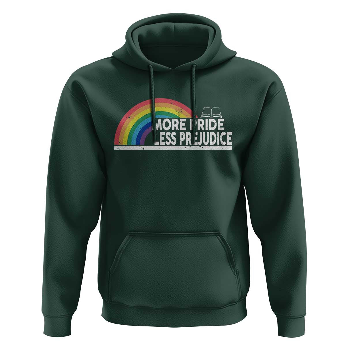More Pride Less Prejudice Hoodie Pride Month LGBTQ