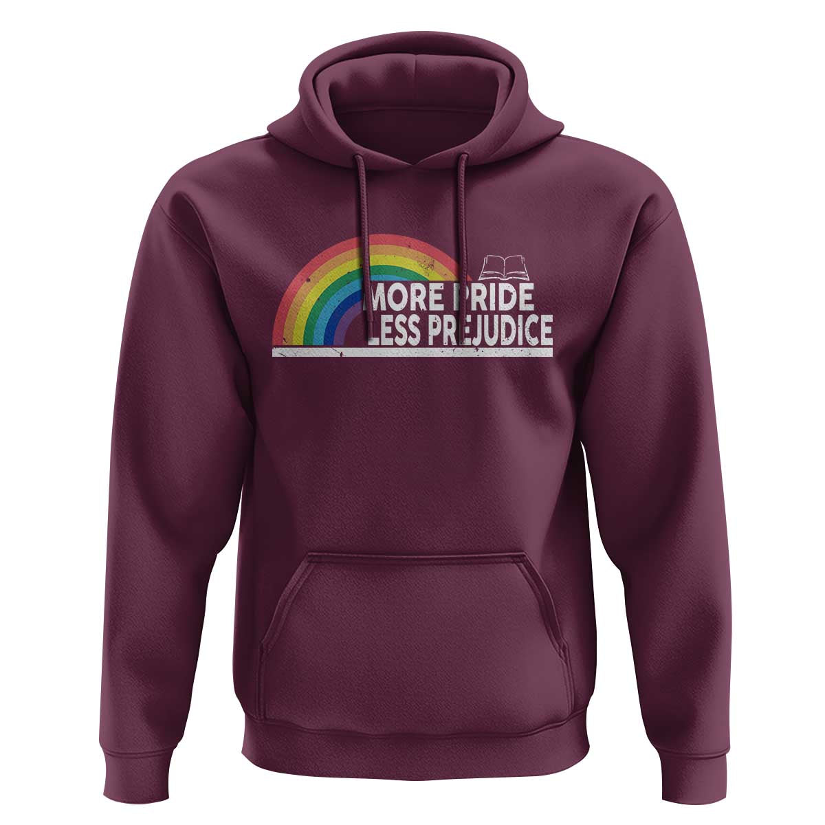 More Pride Less Prejudice Hoodie Pride Month LGBTQ