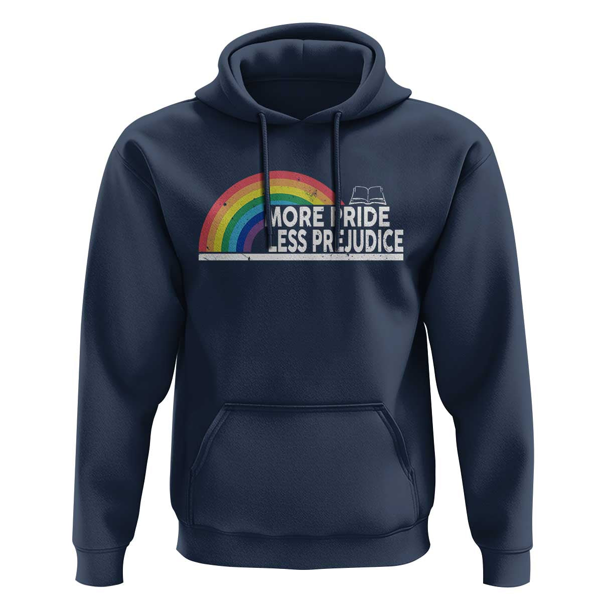 More Pride Less Prejudice Hoodie Pride Month LGBTQ