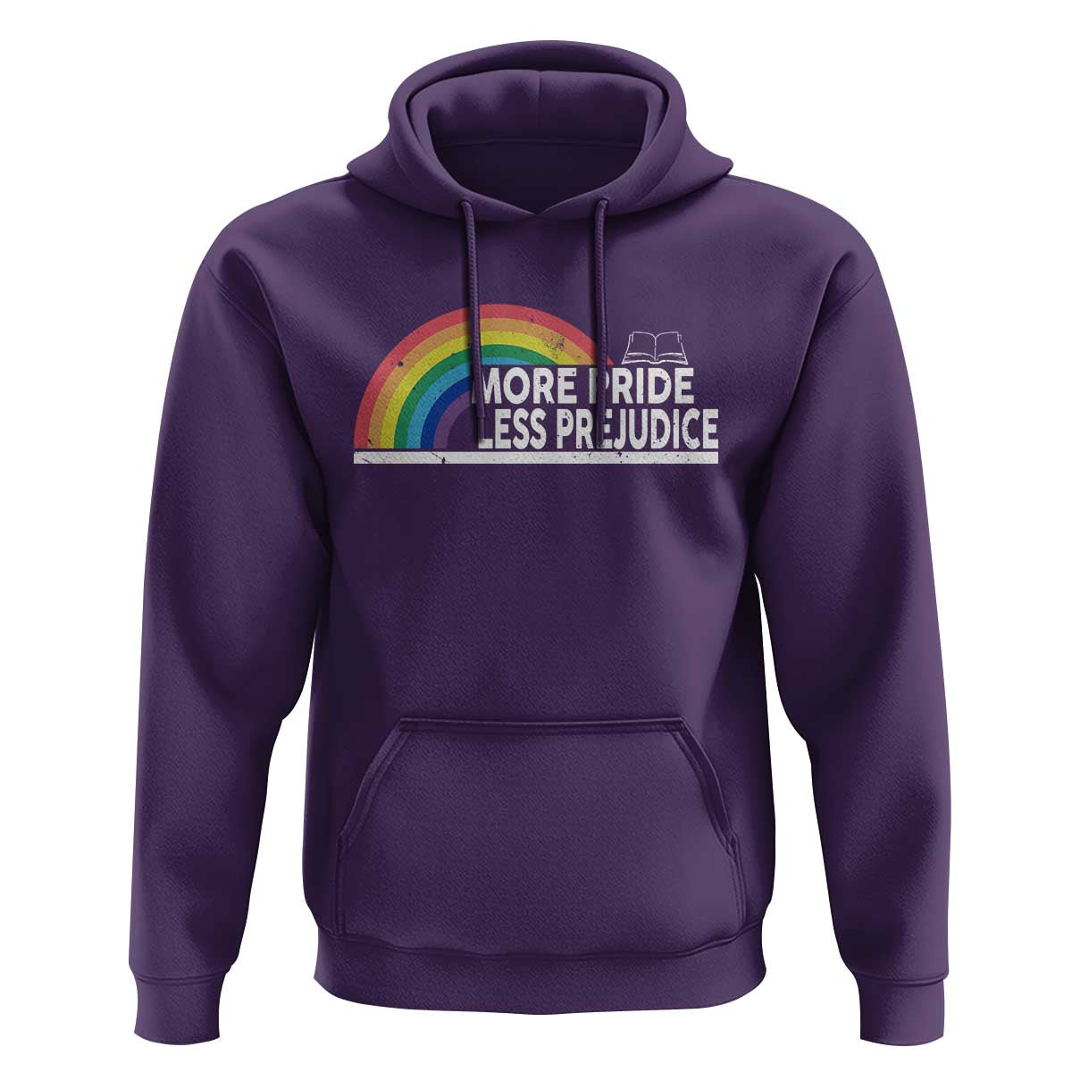 More Pride Less Prejudice Hoodie Pride Month LGBTQ