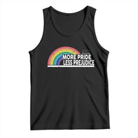 More Pride Less Prejudice Tank Top Pride Month LGBTQ
