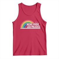 More Pride Less Prejudice Tank Top Pride Month LGBTQ