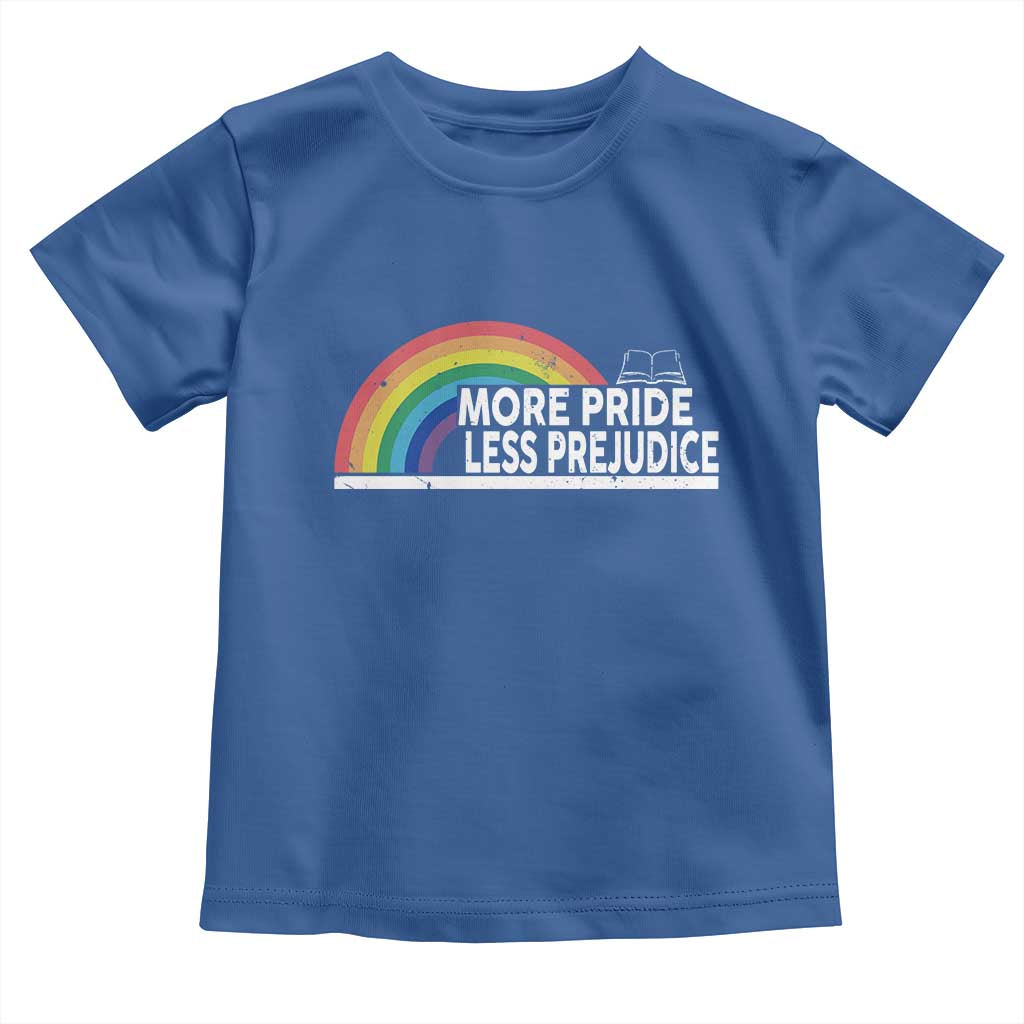 More Pride Less Prejudice Toddler T Shirt Pride Month LGBTQ