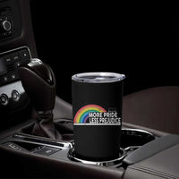 More Pride Less Prejudice Tumbler Cup Pride Month LGBTQ