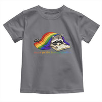 More Pride Less Prejudice Toddler T Shirt LGBT Raccoon Book Lover