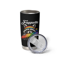 Faguette LGBTQ Tumbler Cup Funny Pride Raccoon Rainbow