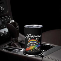 Faguette LGBTQ Tumbler Cup Funny Pride Raccoon Rainbow