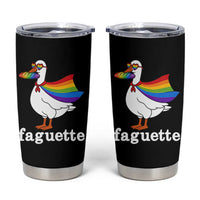 Faguette LGBTQ Tumbler Cup Funny Pride Goose Rainbow