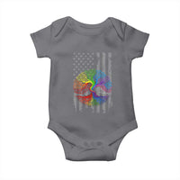 Tree of Life Rainbow LGBTQ Pride Baby Onesie American Flag Gift