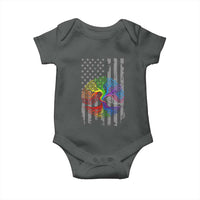 Tree of Life Rainbow LGBTQ Pride Baby Onesie American Flag Gift