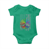 Tree of Life Rainbow LGBTQ Pride Baby Onesie American Flag Gift