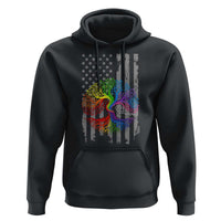 Tree of Life Rainbow LGBTQ Pride Hoodie American Flag Gift
