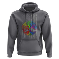 Tree of Life Rainbow LGBTQ Pride Hoodie American Flag Gift