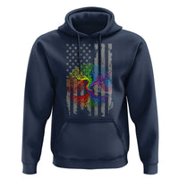 Tree of Life Rainbow LGBTQ Pride Hoodie American Flag Gift