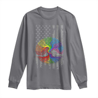 Tree of Life Rainbow LGBTQ Pride Long Sleeve Shirt American Flag Gift