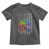 Tree of Life Rainbow LGBTQ Pride Toddler T Shirt American Flag Gift