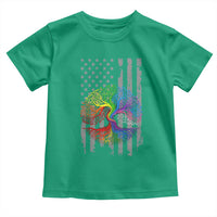 Tree of Life Rainbow LGBTQ Pride Toddler T Shirt American Flag Gift