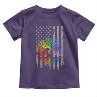 Tree of Life Rainbow LGBTQ Pride Toddler T Shirt American Flag Gift