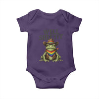 Pride Frog LGBT Rainbow Baby Onesie Well Sheeyit Country Western
