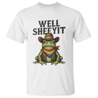 Pride Frog LGBT Rainbow T Shirt Well Sheeyit Country Western