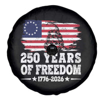 250 Years Of Freedom Spare Tire Cover Gadsden Flag American Patriot US
