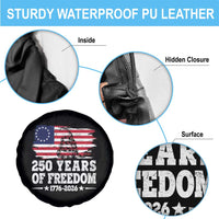 250 Years Of Freedom Spare Tire Cover Gadsden Flag American Patriot US
