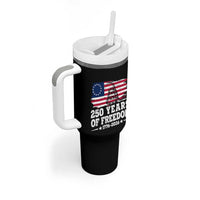 250 Years Of Freedom Tumbler With Handle Gadsden Flag American Patriot US