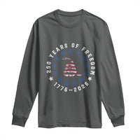 250 Years Of Freedom Long Sleeve Shirt Gadsden Betty Ross Flag Ring of Stars American Patriot US